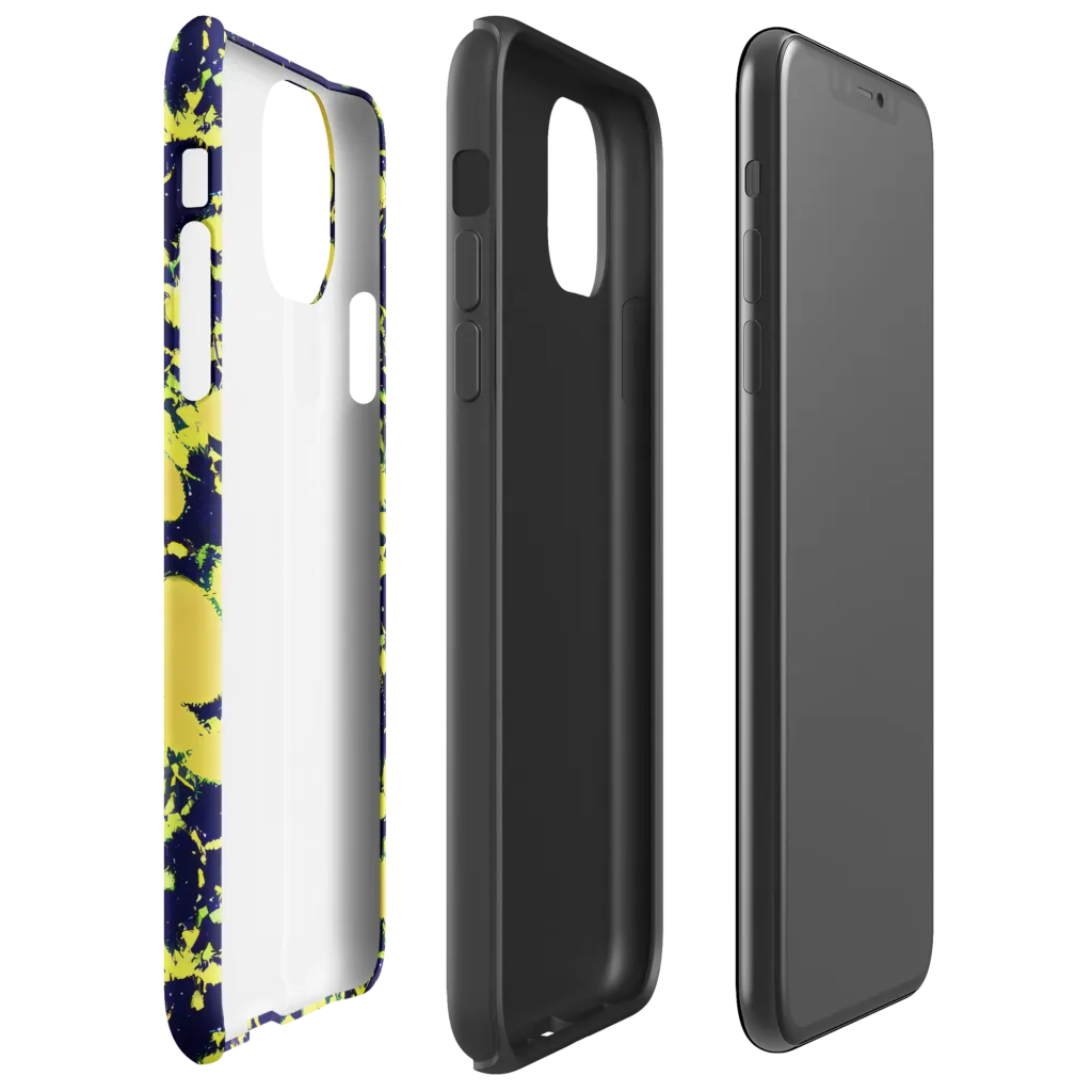 Acid Midnight on Tough Case for iPhone® — Right