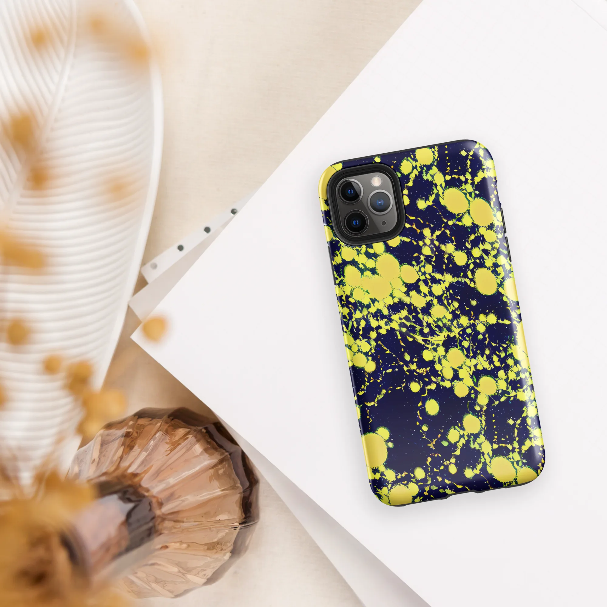 Acid Midnight on Tough Case for iPhone® — Front