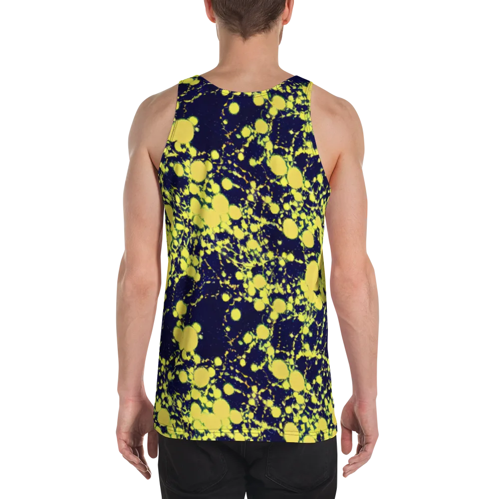 Acid Midnight on Men's Tank Top — Back