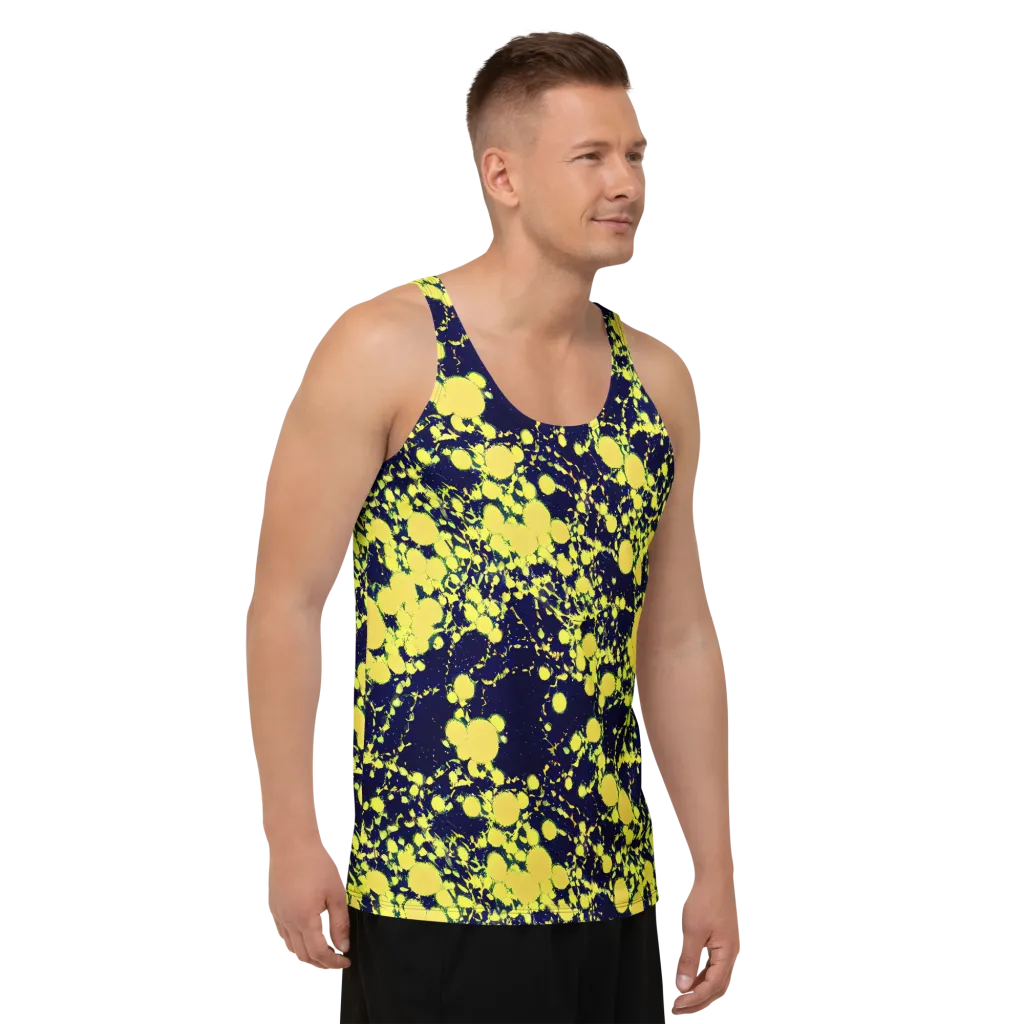 Acid Midnight on Men's Tank Top — Right Front