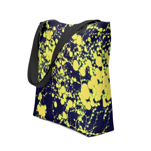 Acid Midnight on a Tote Bag