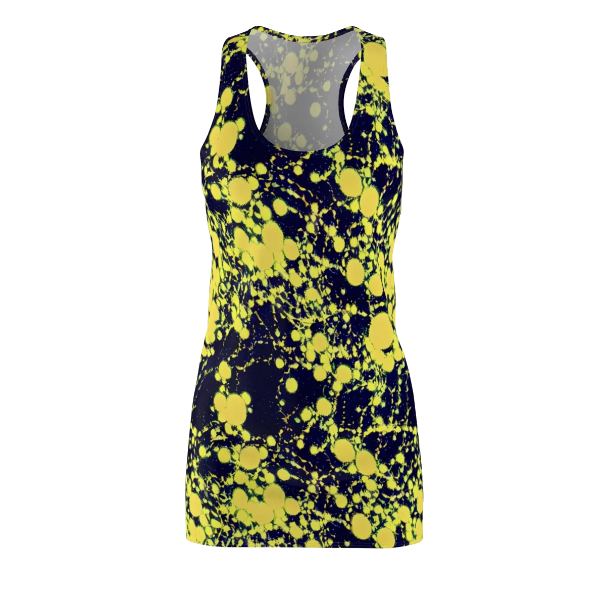 Acid Midnight on Racerback Dress — Front