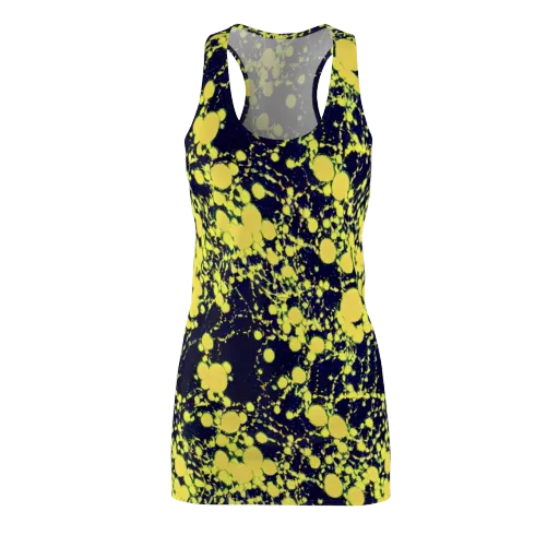 Acid Midnight on a Racerback Dress