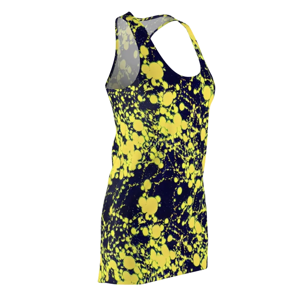 Acid Midnight on Racerback Dress — Front Side