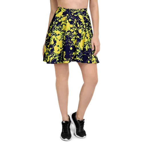 Acid Midnight on a Skater Skirt