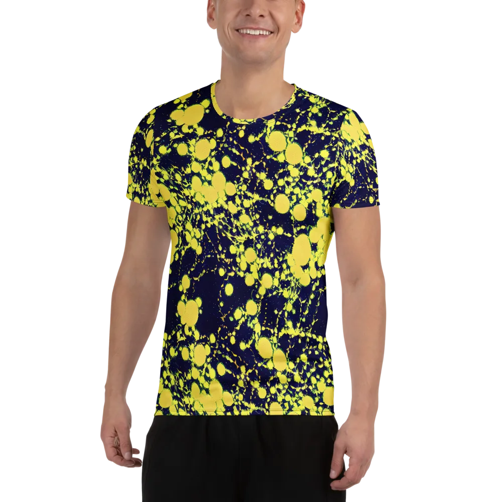 Acid Midnight on Men's Athletic T-Shirt — Front