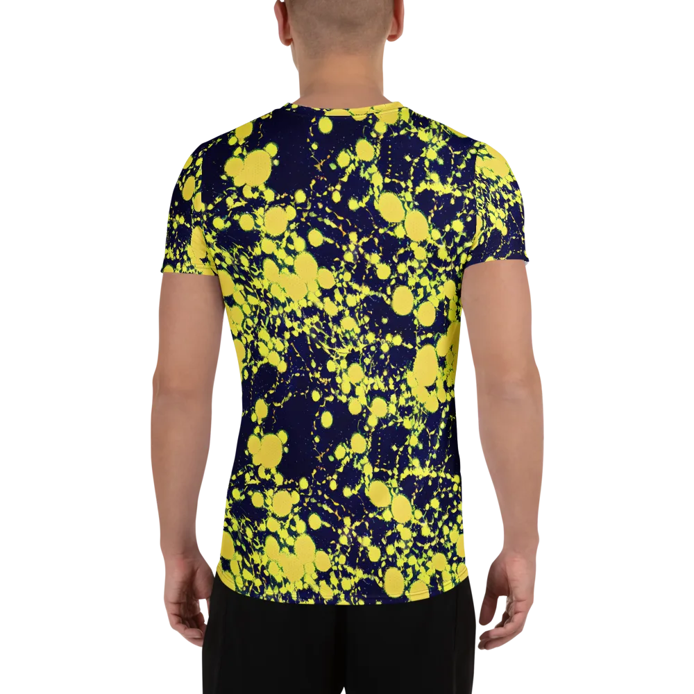 Acid Midnight on Men's Athletic T-Shirt — Back