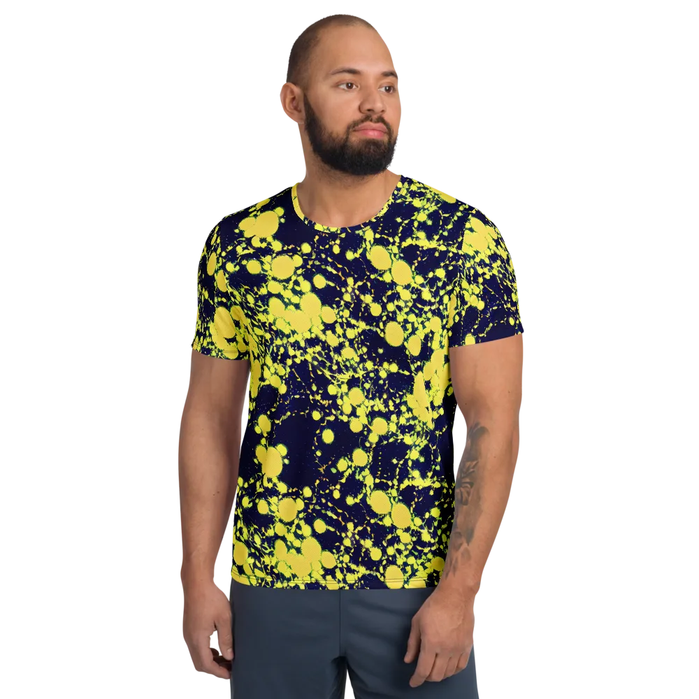 Acid Midnight on Men's Athletic T-Shirt — Front