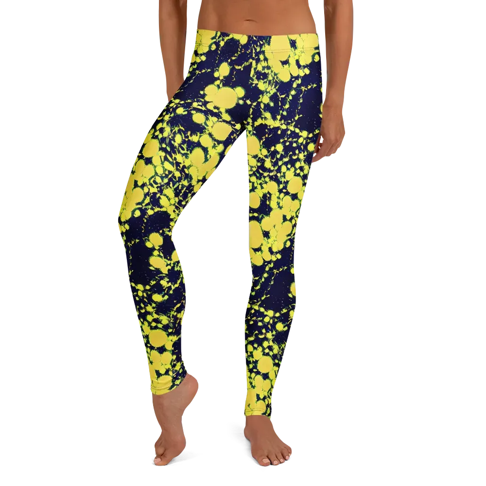 Acid Midnight on Leggings — Front