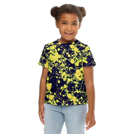 Acid Midnight on a Kids Crew Neck T-Shirt