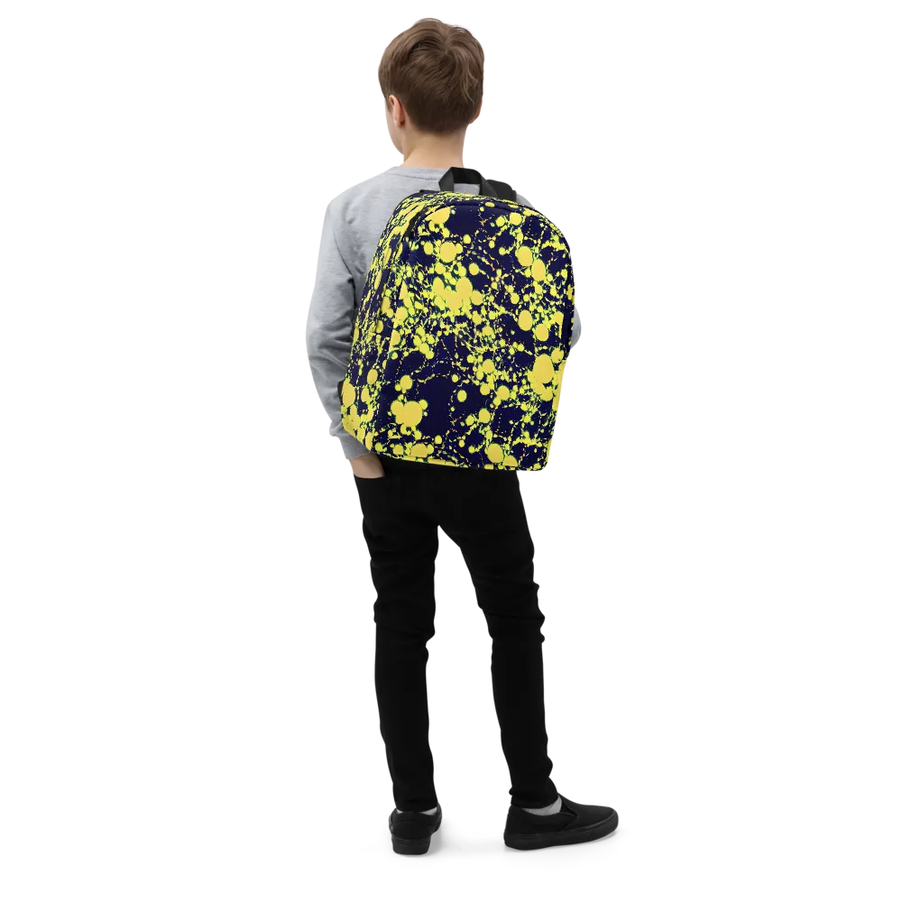 Acid Midnight on Minimalist Backpack — Right Front