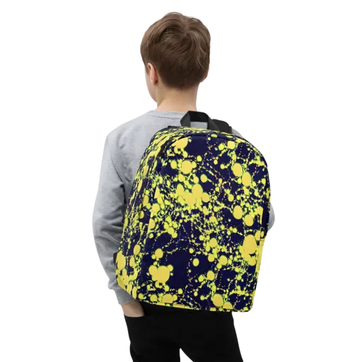 Acid Midnight on a Minimalist Backpack