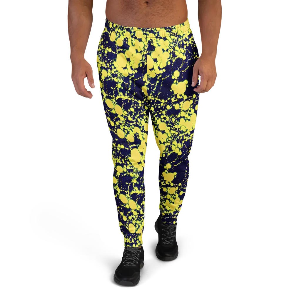 Acid Midnight on Men's Joggers — Front