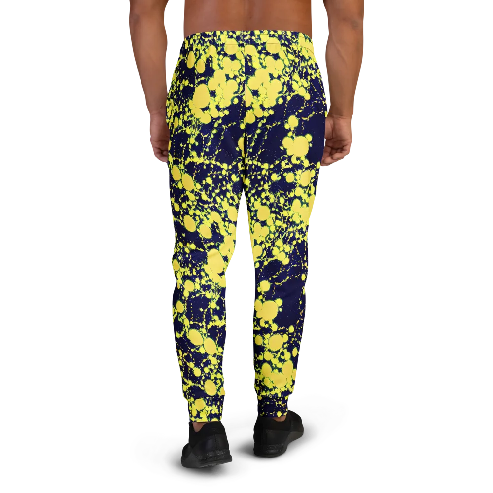 Acid Midnight on Men's Joggers — Back