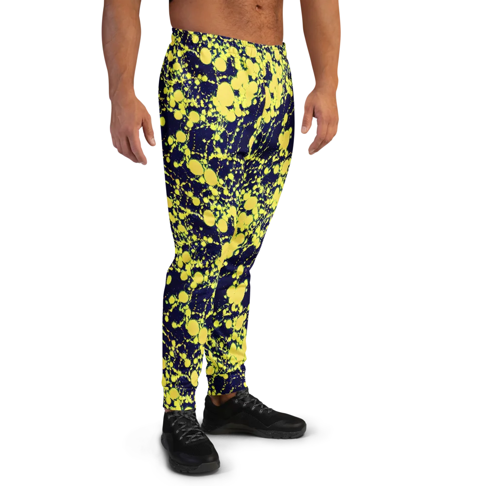 Acid Midnight on Men's Joggers — Right