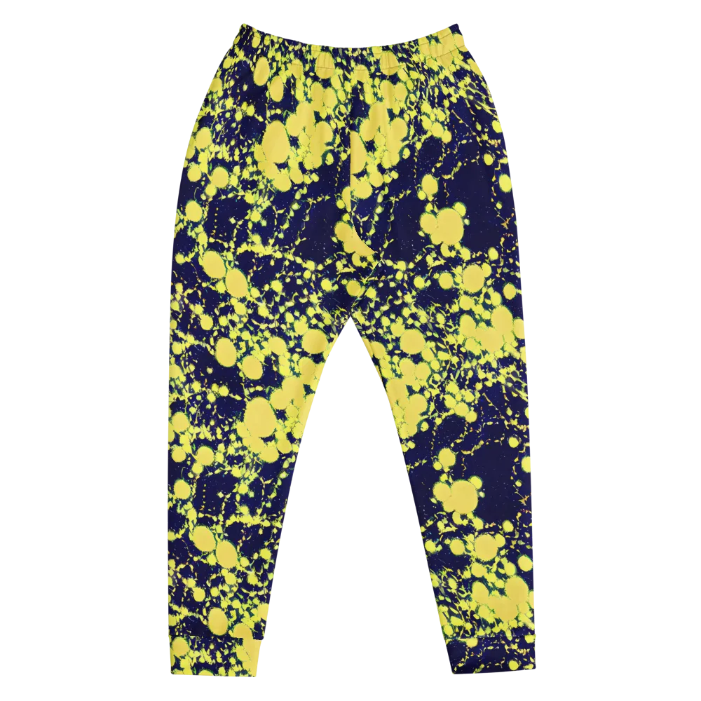 Acid Midnight on Men's Joggers — Front