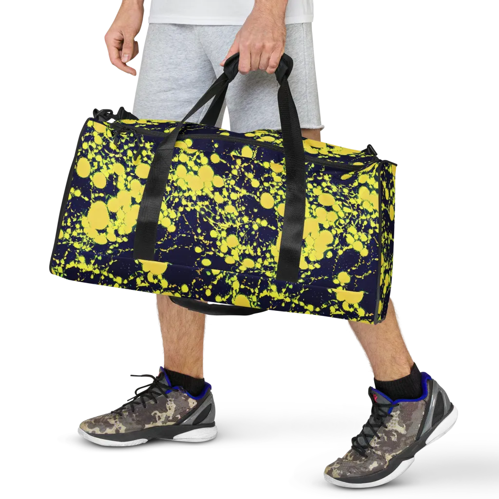 Acid Midnight on Duffle Bag — Front