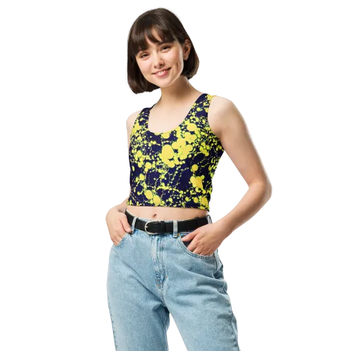 Acid Midnight on a Crop Top