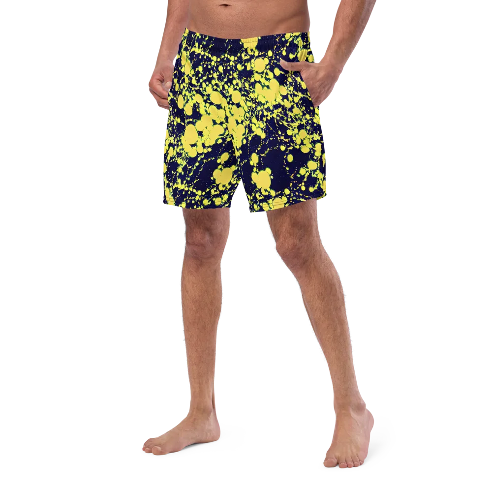Acid Midnight on Swim Trunks — Left Front