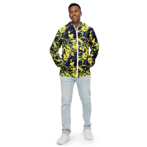 Acid Midnight on a Men's Windbreaker