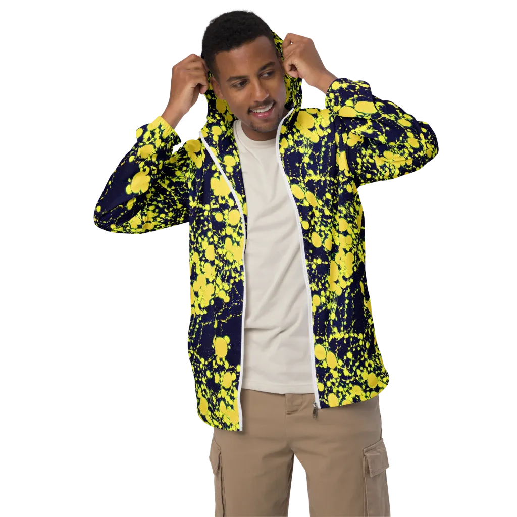 Acid Midnight on Men's Windbreaker — Front