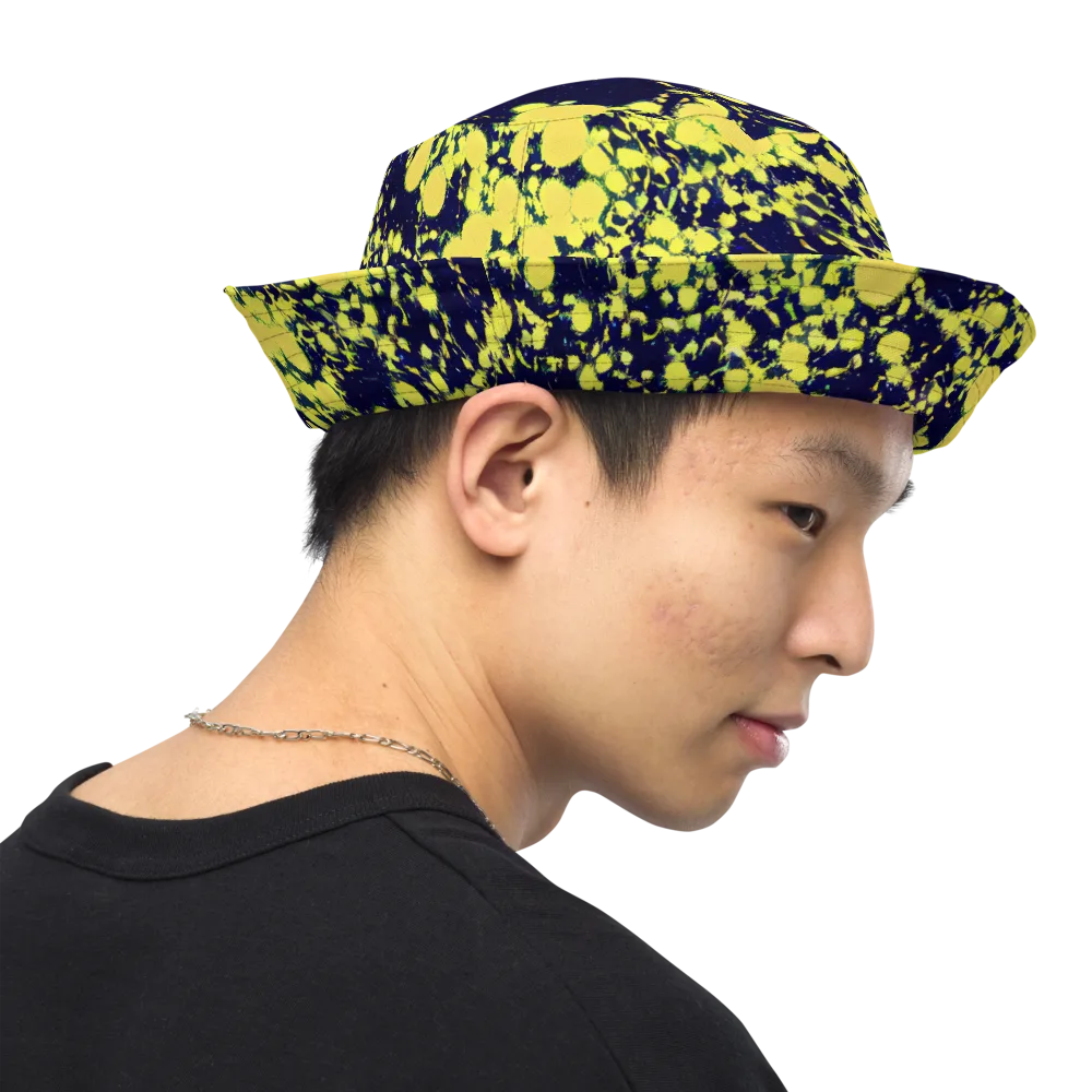Acid Midnight on Reversible Bucket Hat — Right Outside