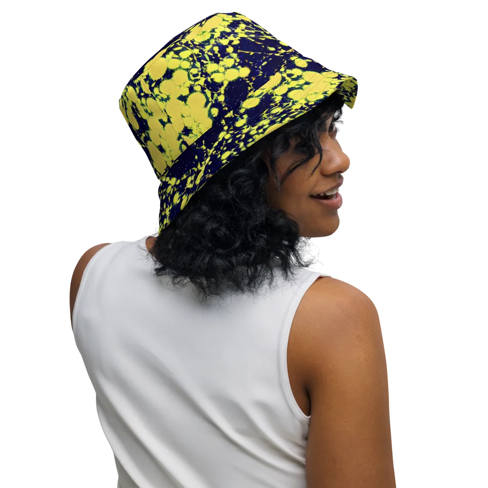 Acid Midnight on Reversible Bucket Hat — Right Outside