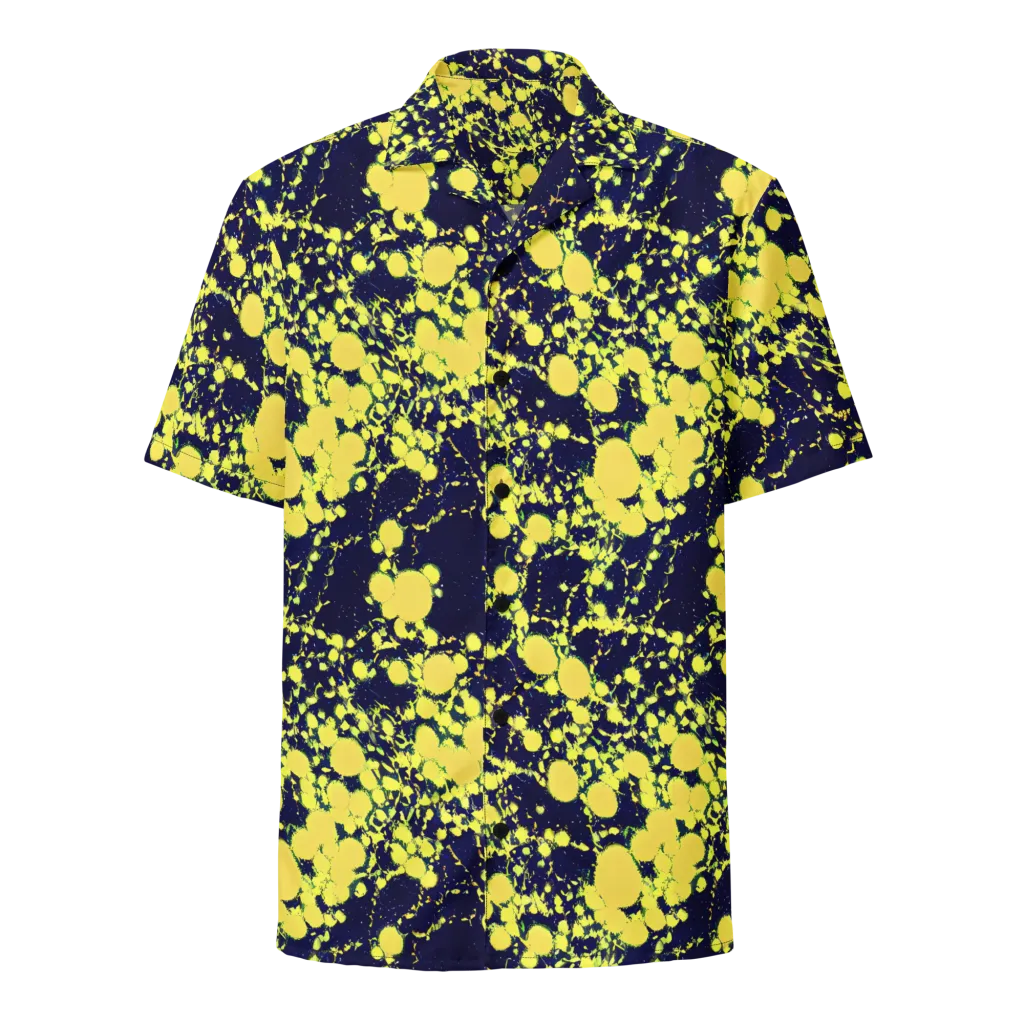Acid Midnight on Button Shirt — Front