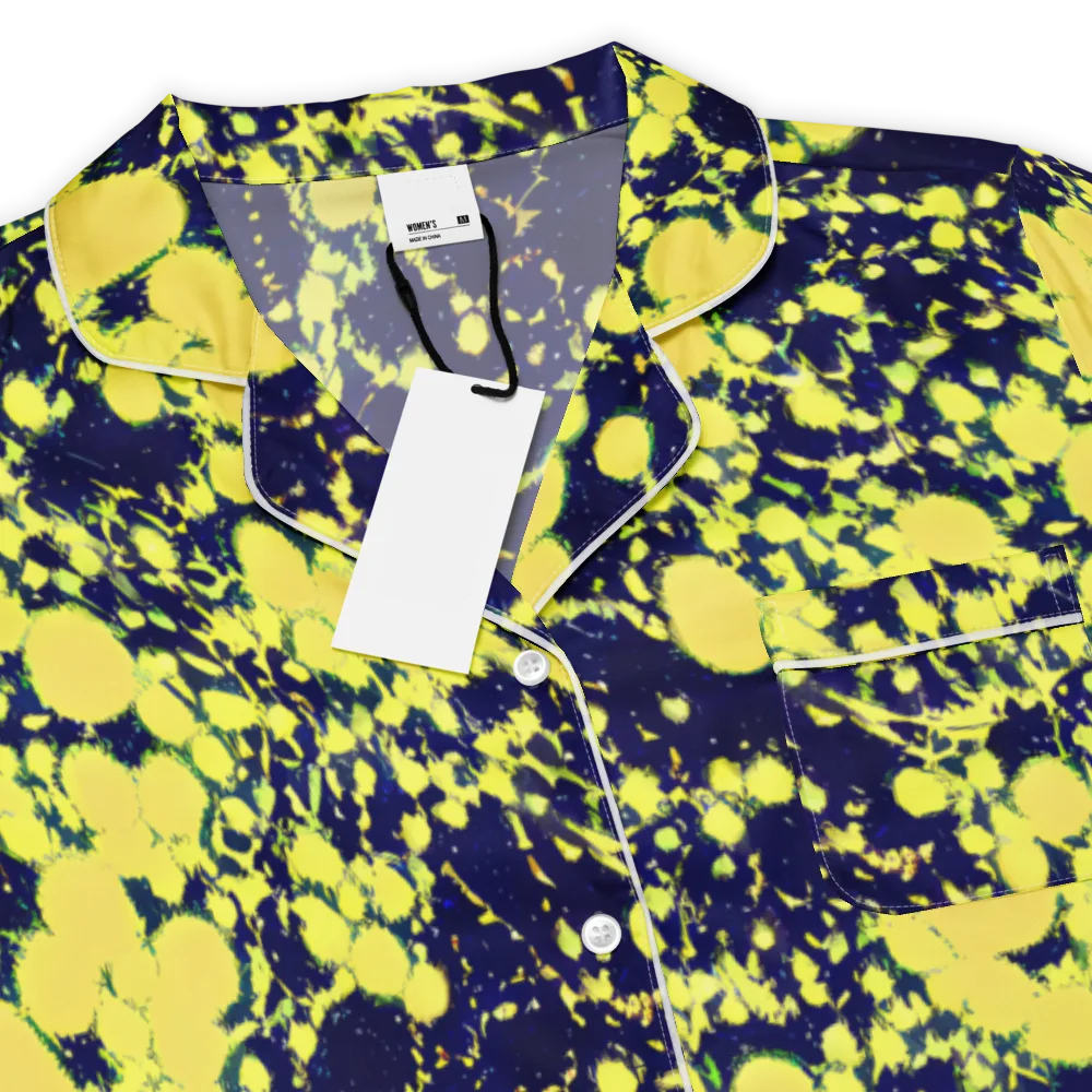 Acid Midnight on Women's Short Sleeve Pajama Top — Product details