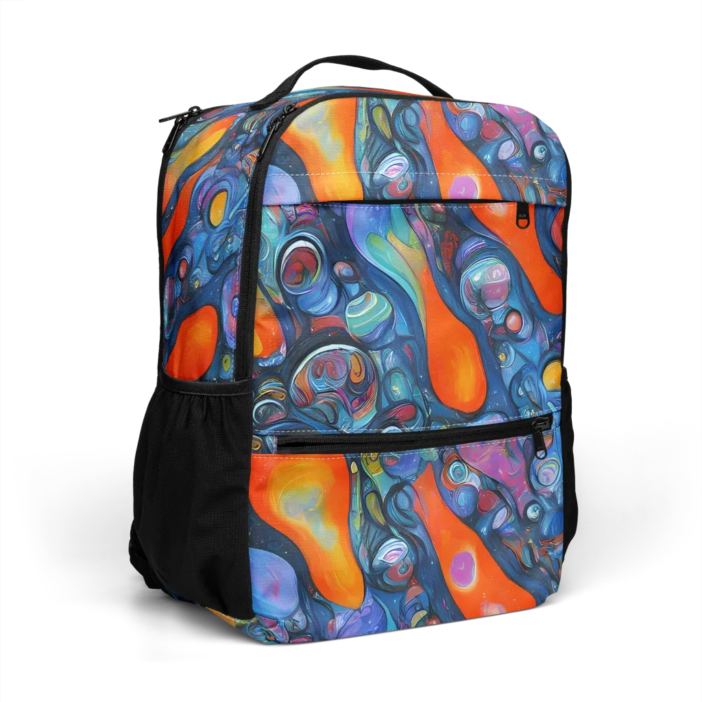 Blue Voltage on Utility Backpack — Right Front