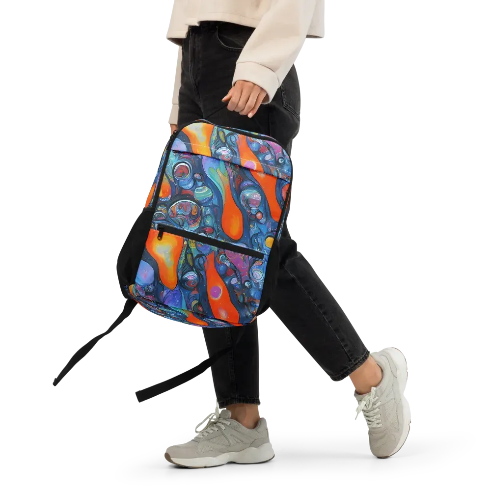 Blue Voltage on Utility Backpack — Front