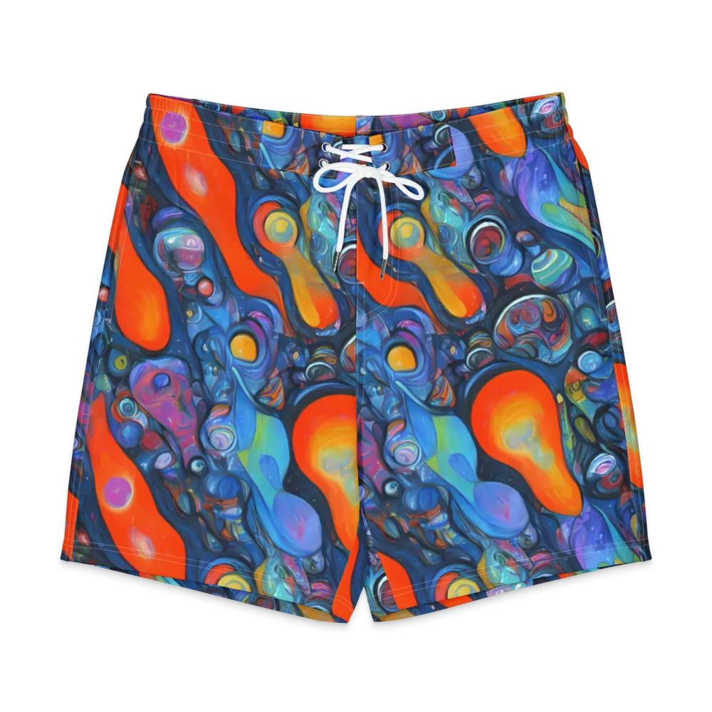 Blue Voltage on Men's Board Shorts — Front