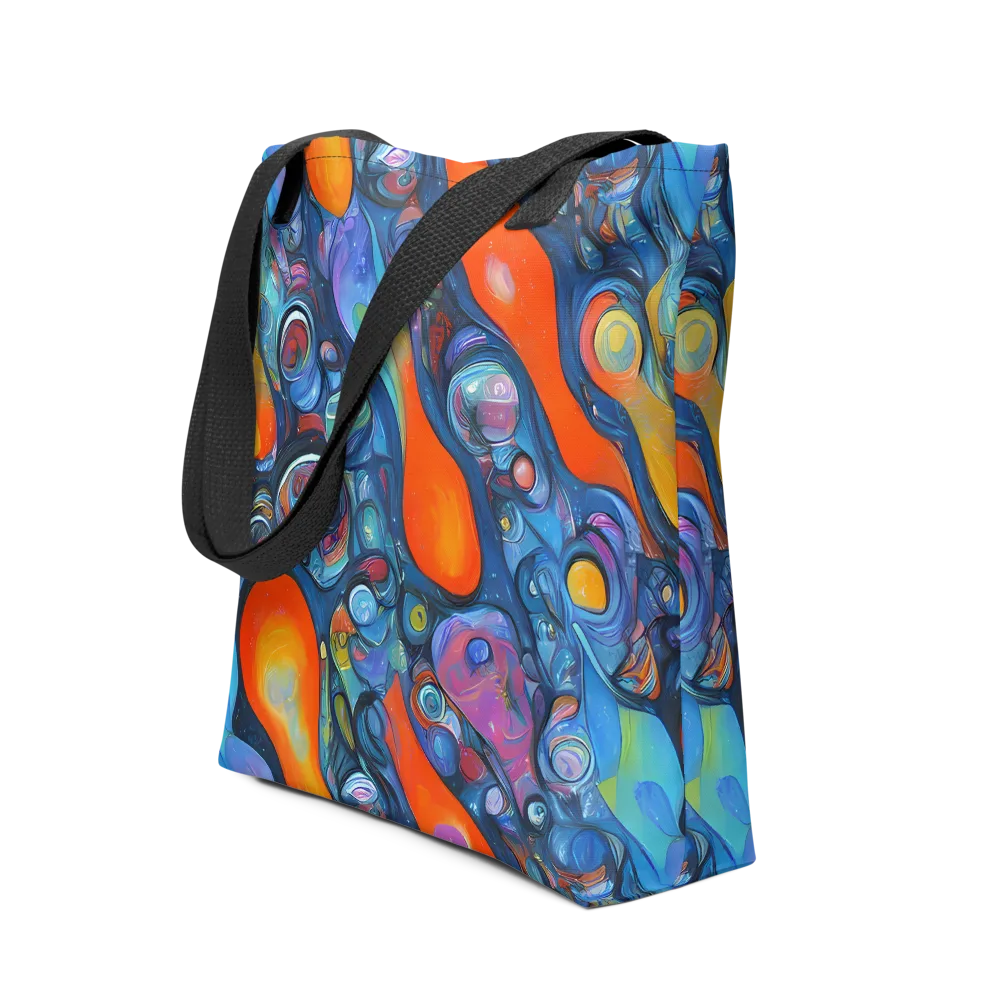 Blue Voltage on Tote Bag — Front
