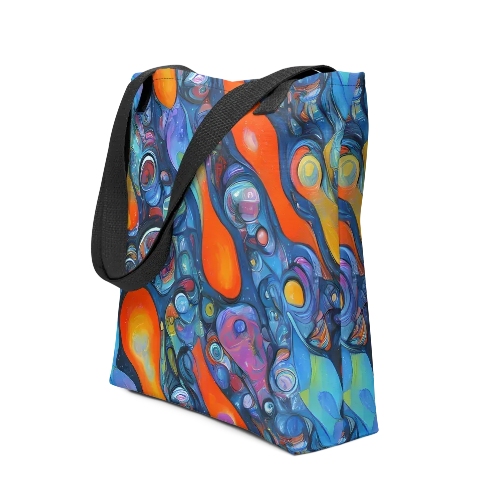 Blue Voltage on Tote Bag — Front