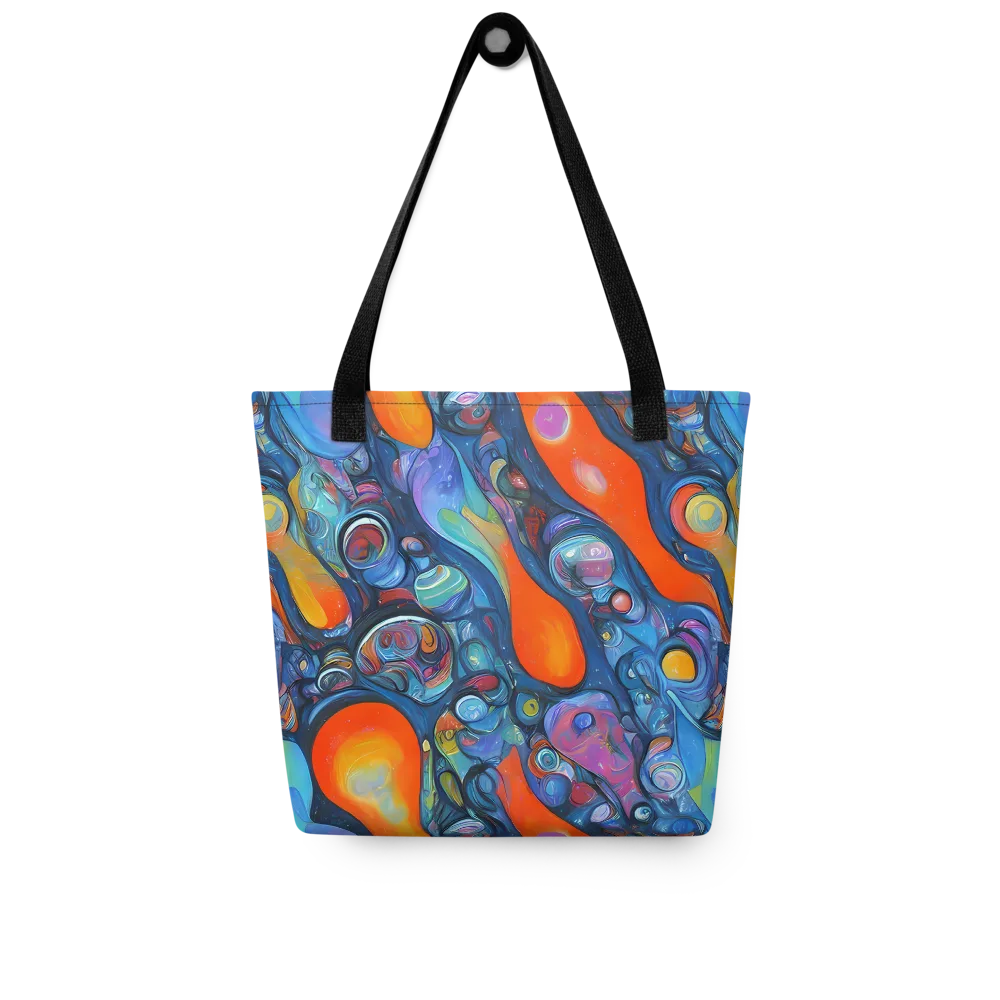 Blue Voltage on Tote Bag — Front