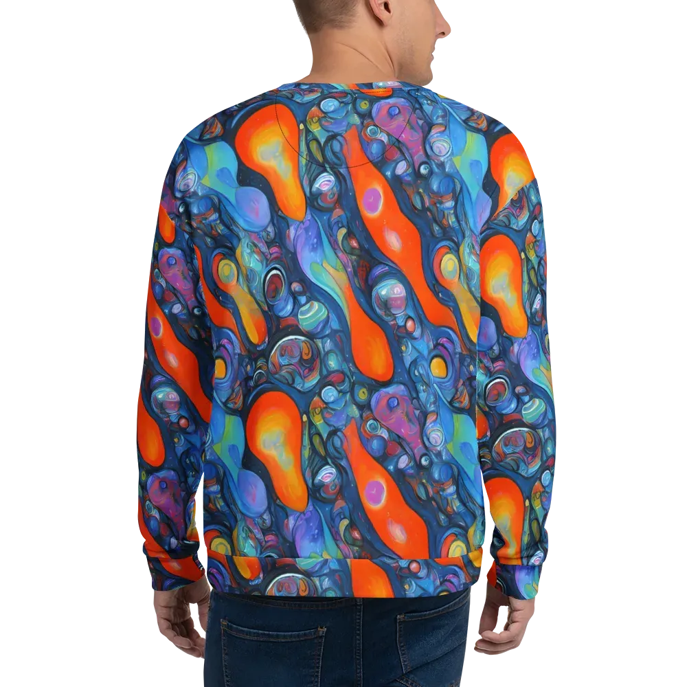 Blue Voltage on Sweatshirt — Back