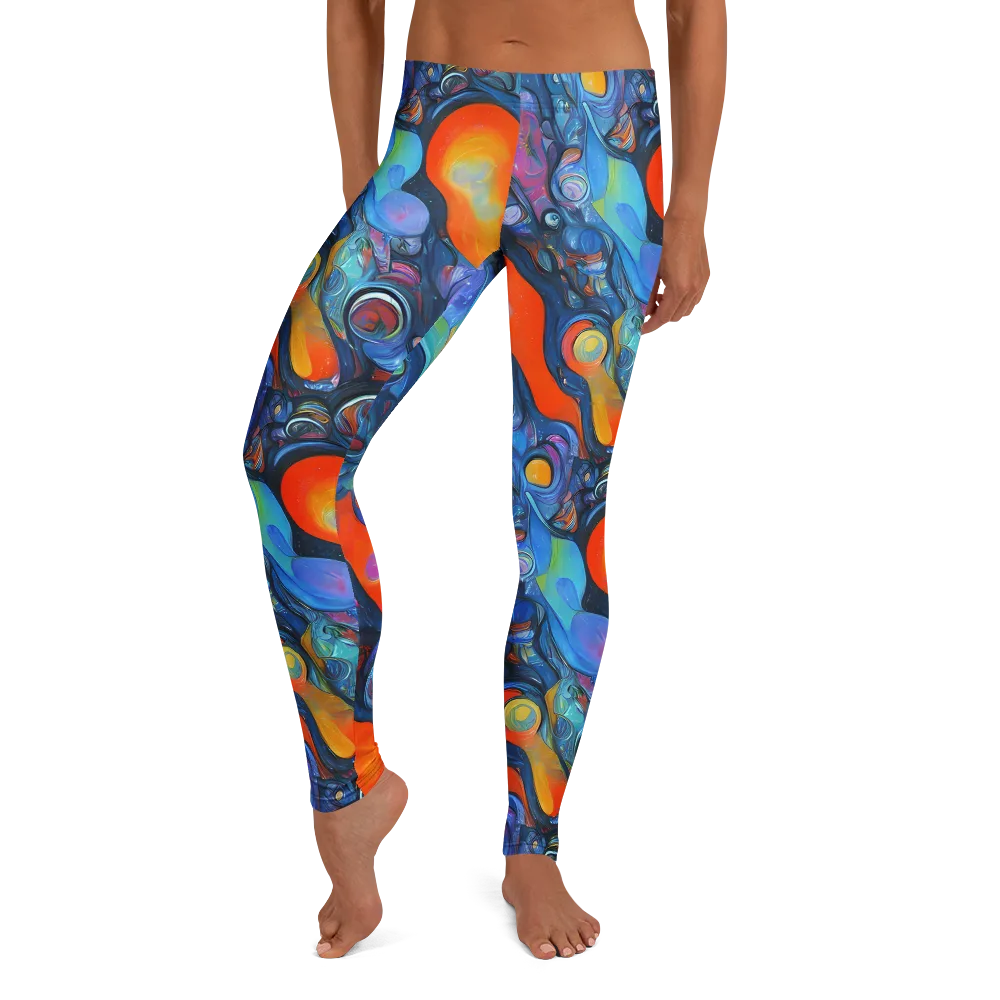 Blue Voltage on Leggings — Front