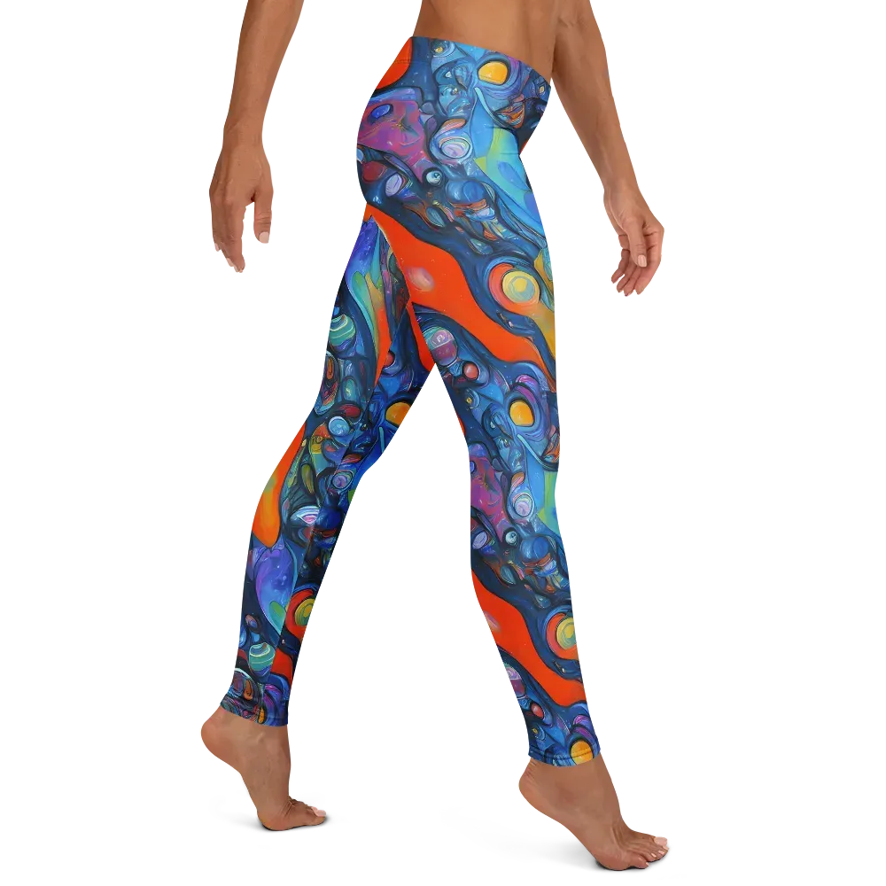 Blue Voltage on Leggings — Right