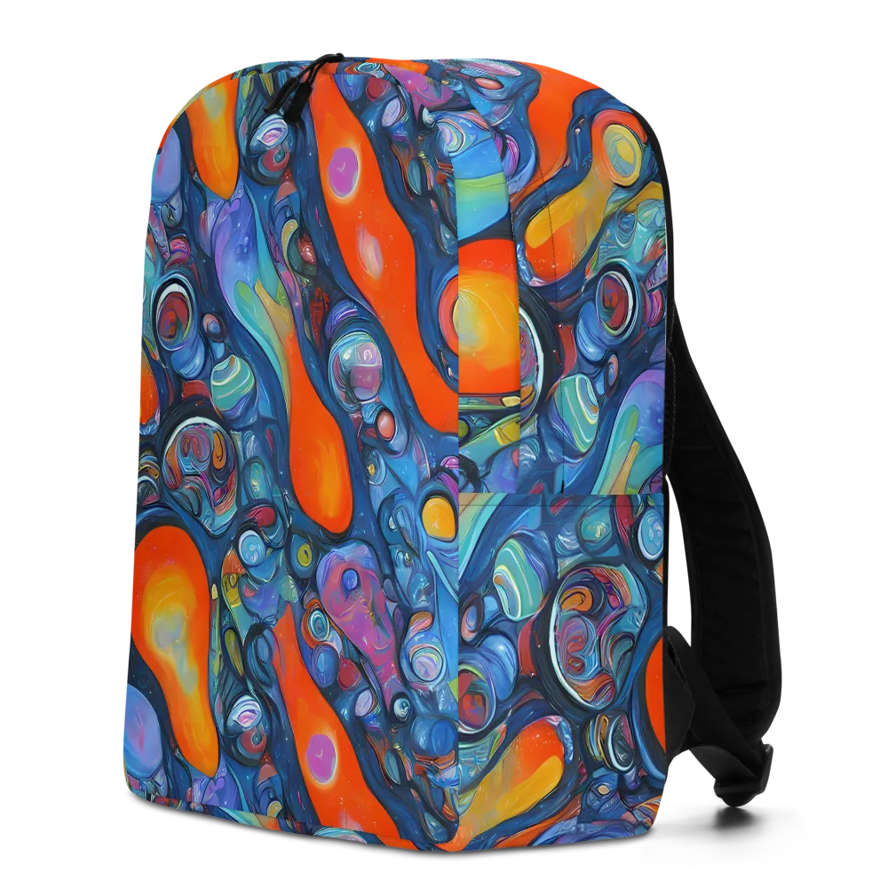 Blue Voltage on Minimalist Backpack — Left