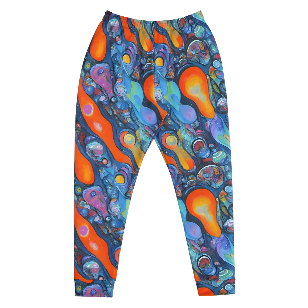 Blue Voltage on Men's Joggers — Front