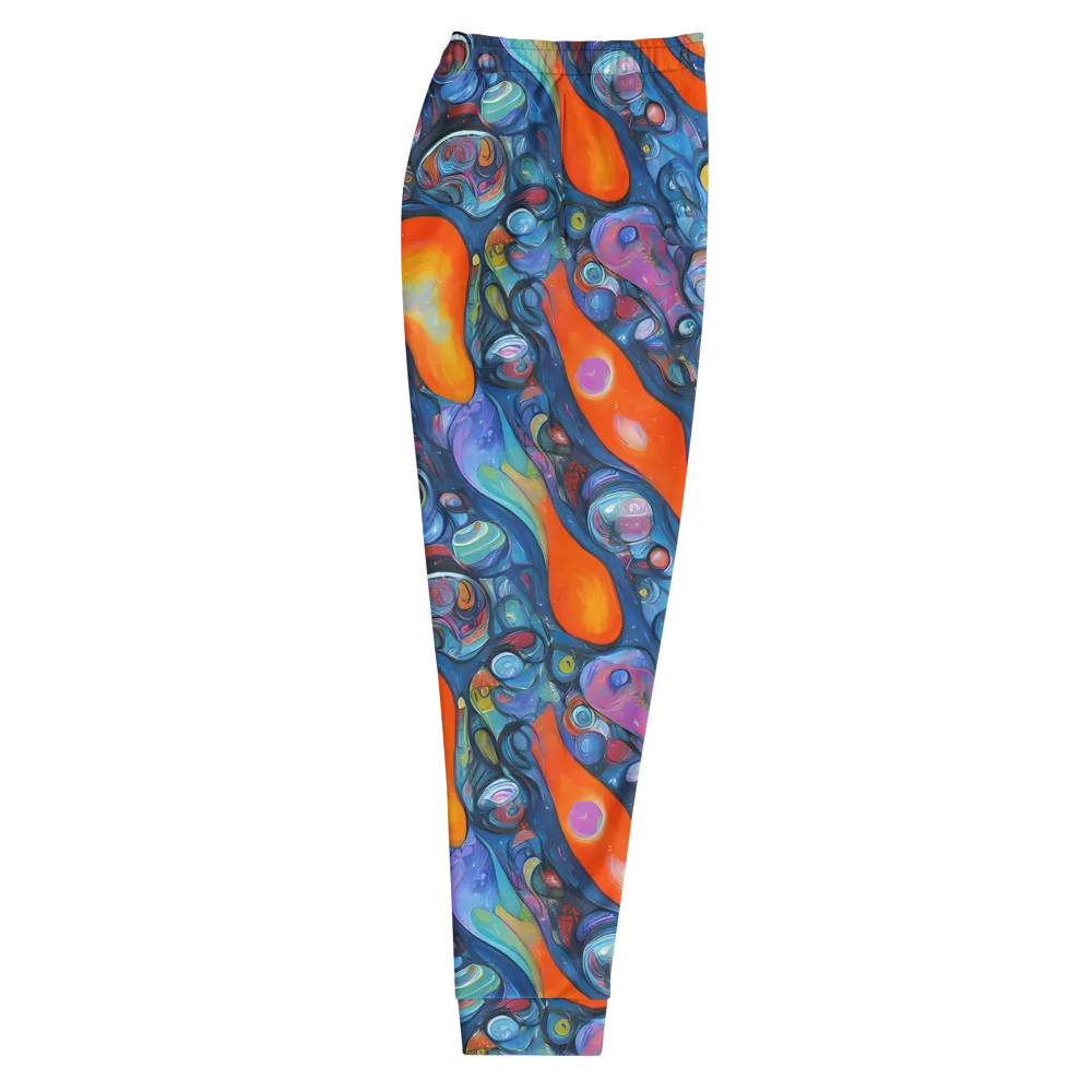 Blue Voltage on Men's Joggers — Right