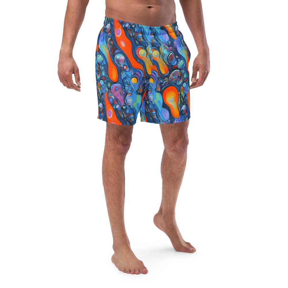 Blue Voltage on Swim Trunks — Front