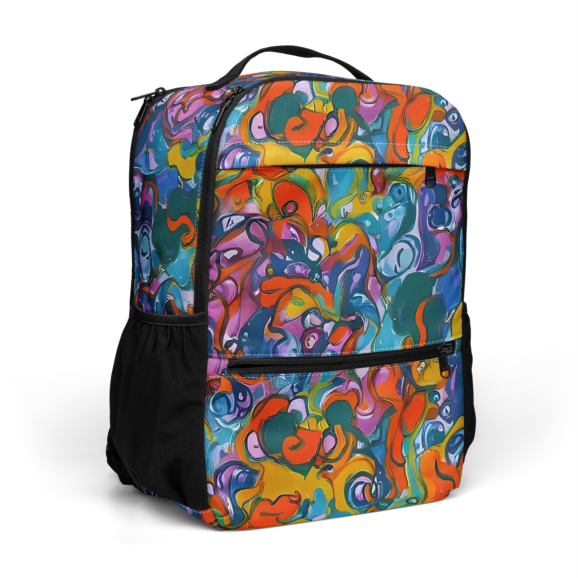 Liquid Menagerie on Utility Backpack — Right Front