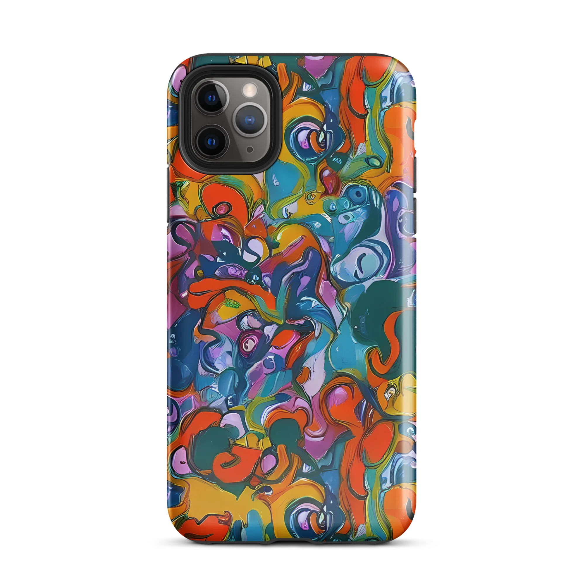 Liquid Menagerie on Tough Case for iPhone® — Front