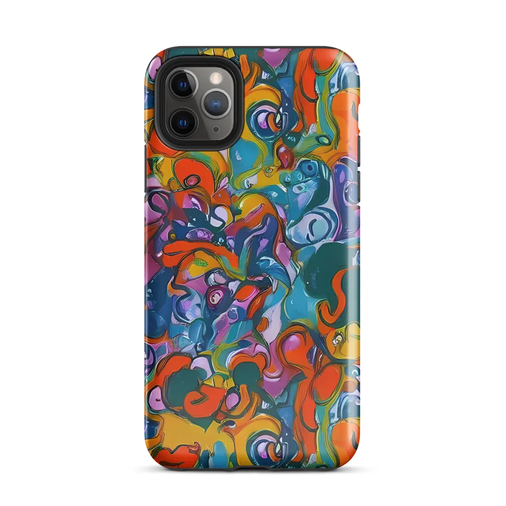 Liquid Menagerie on Tough Case for iPhone® — Front