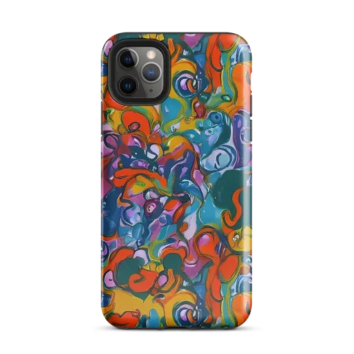 Liquid Menagerie on a Tough Case for iPhone®