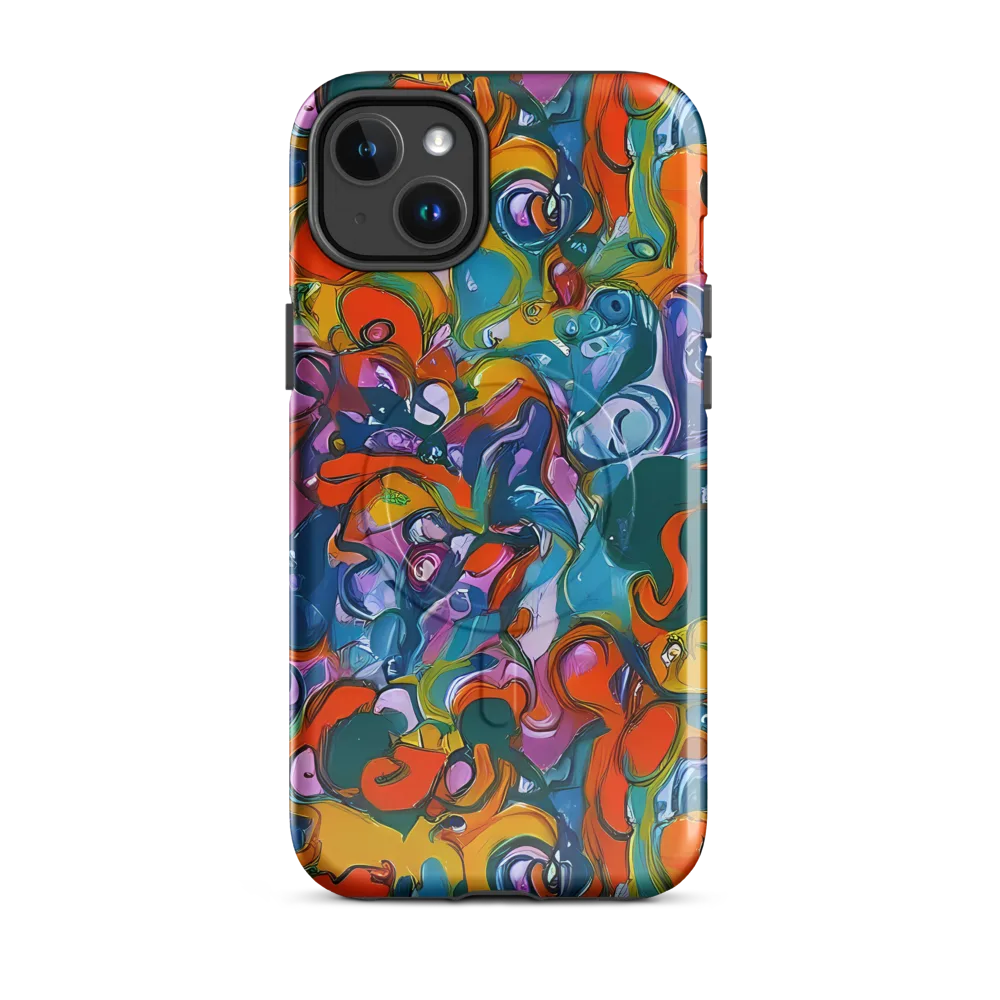 Liquid Menagerie on MagSafe Tough Case for iPhone® — Front