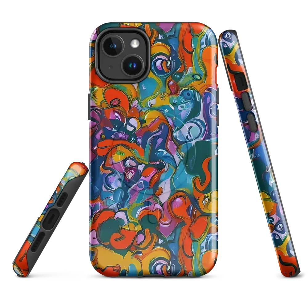 Liquid Menagerie on MagSafe Tough Case for iPhone® — Front