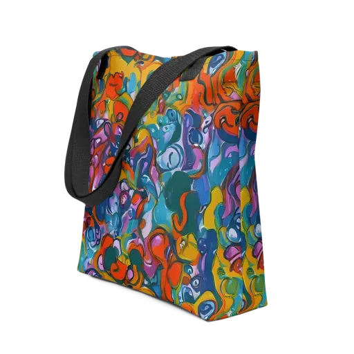 Liquid Menagerie on a Tote Bag