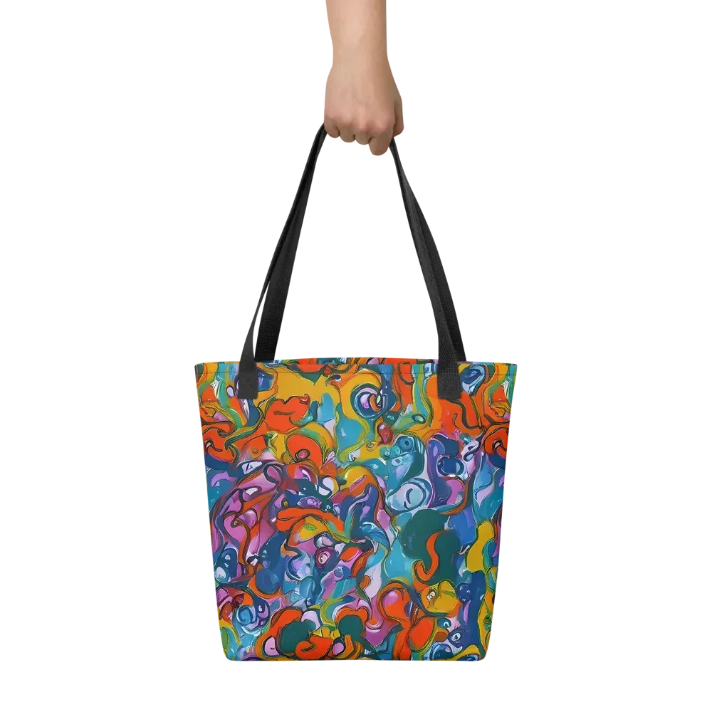 Liquid Menagerie on Tote Bag — Front